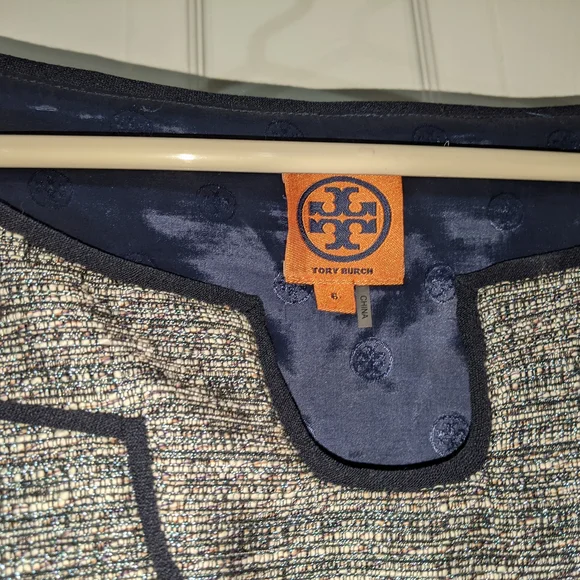 Tory Burch Gray Sleeveless Dress - Picture 2 of 4